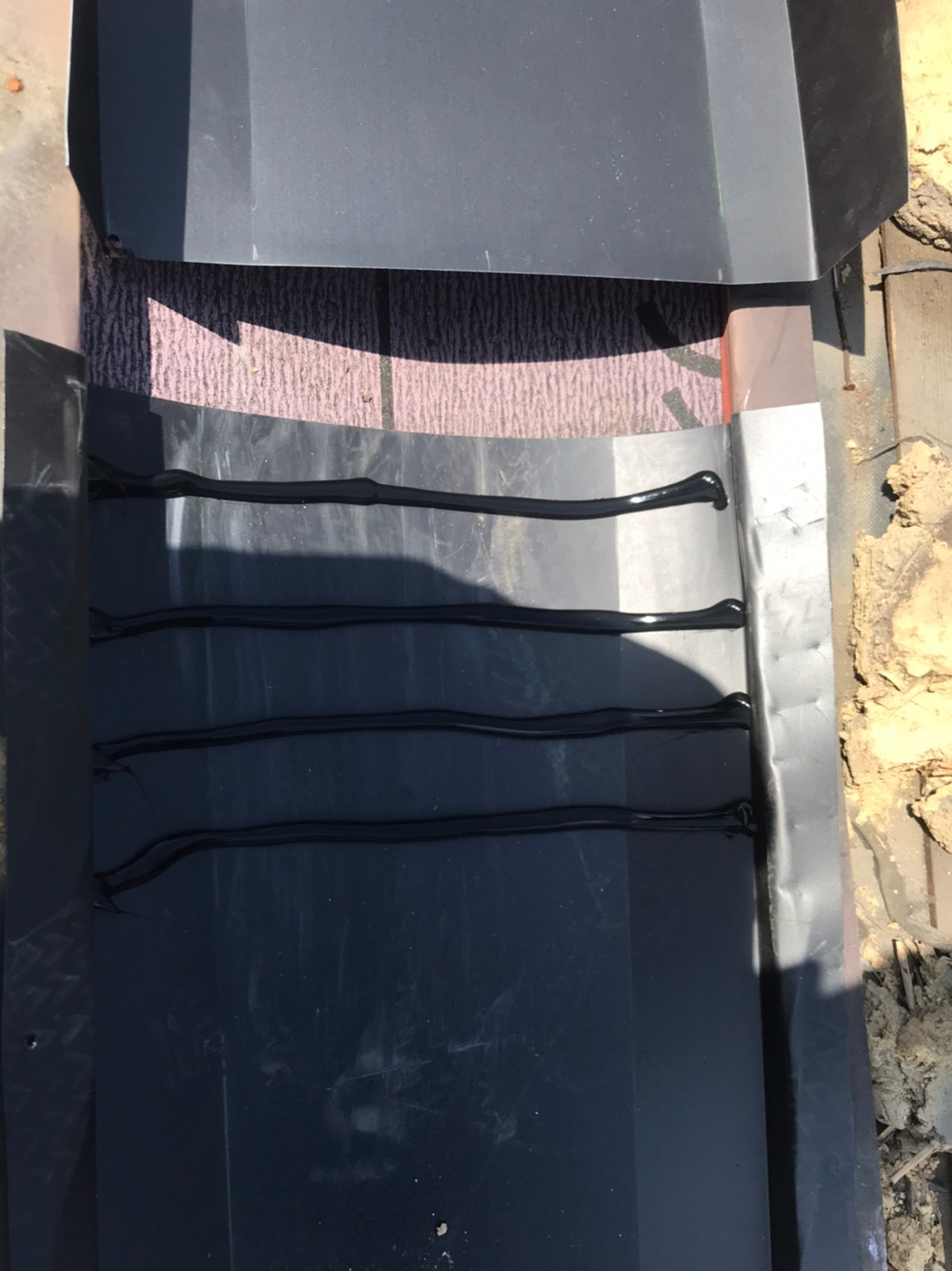 谷板金交換工事